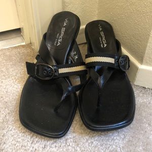 Via Spiga open toe heel sz 7